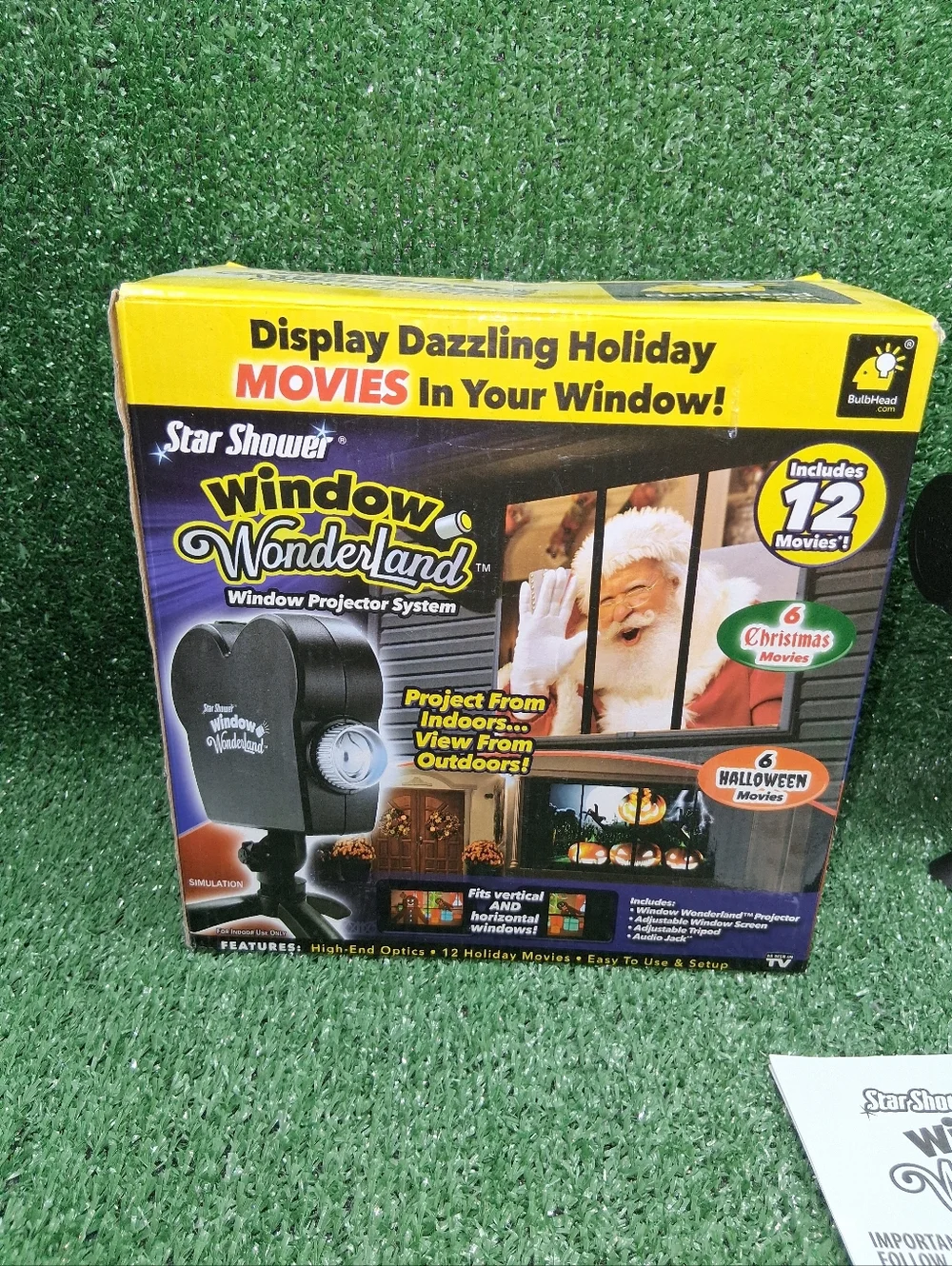 Star Shower Window Wonderland Projector Christmas Halloween Projector No Screen